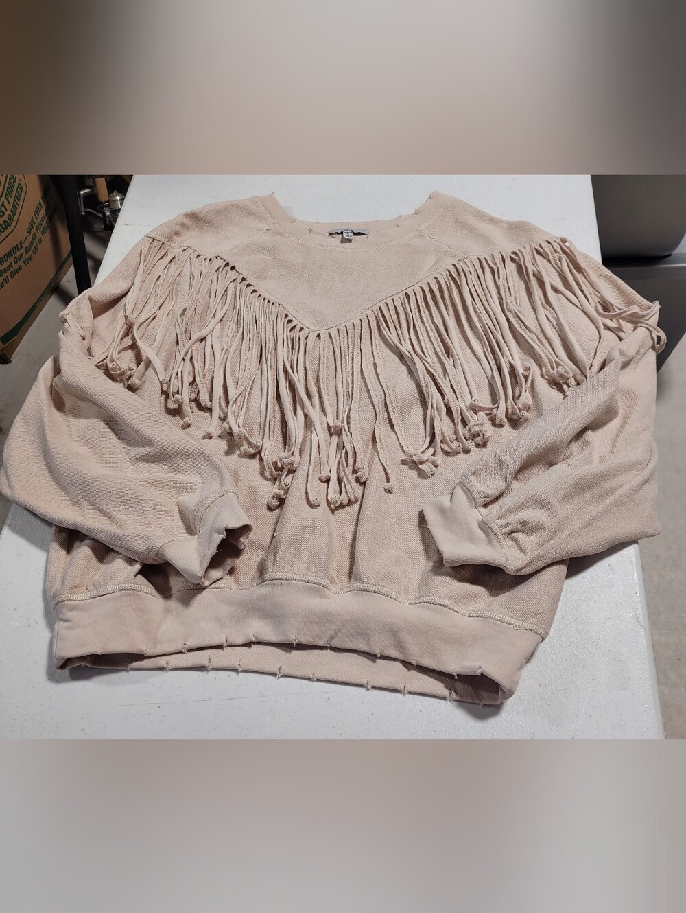 Fate Soft Blush Crewneck Top - Picture 1 of 4